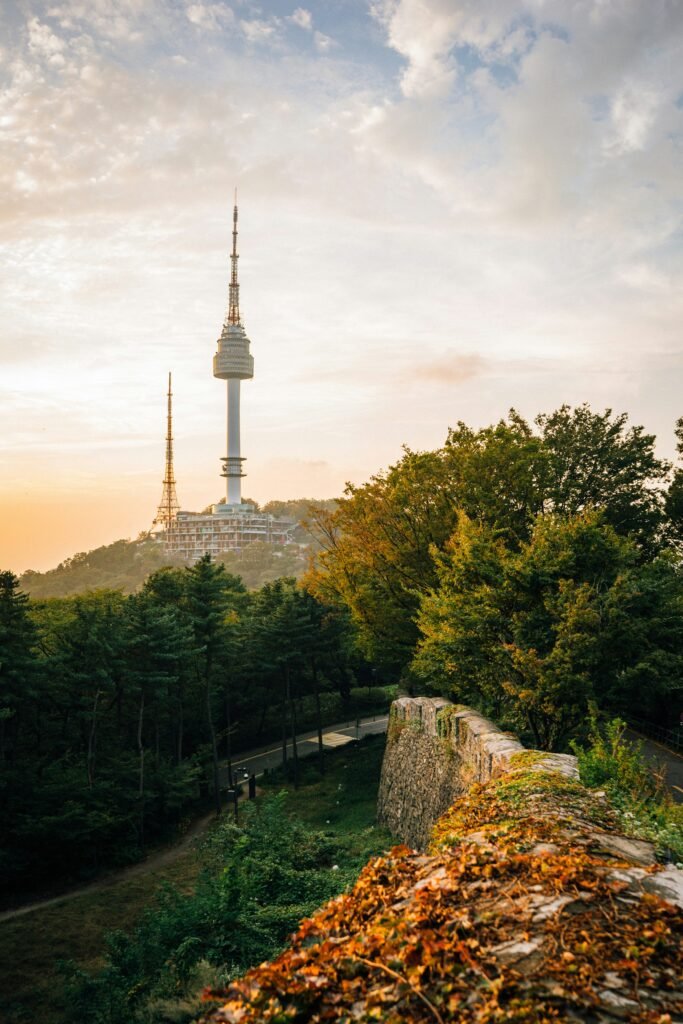 Seoul cityscape for a first trip to Korea travel guide