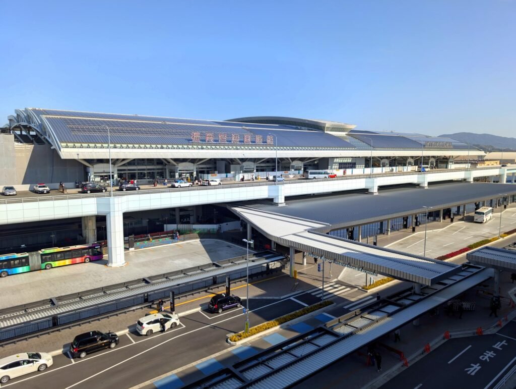 후쿠오카공항 국제선 터미널 외관