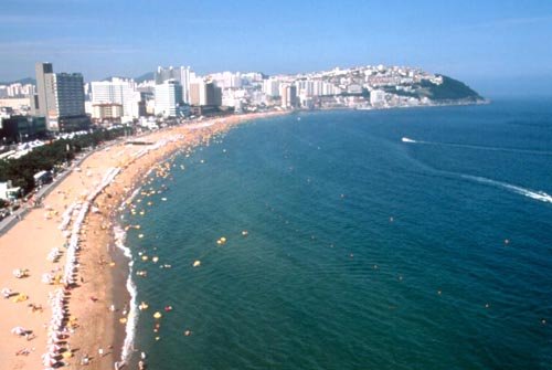 Haeundae Beach in Busan