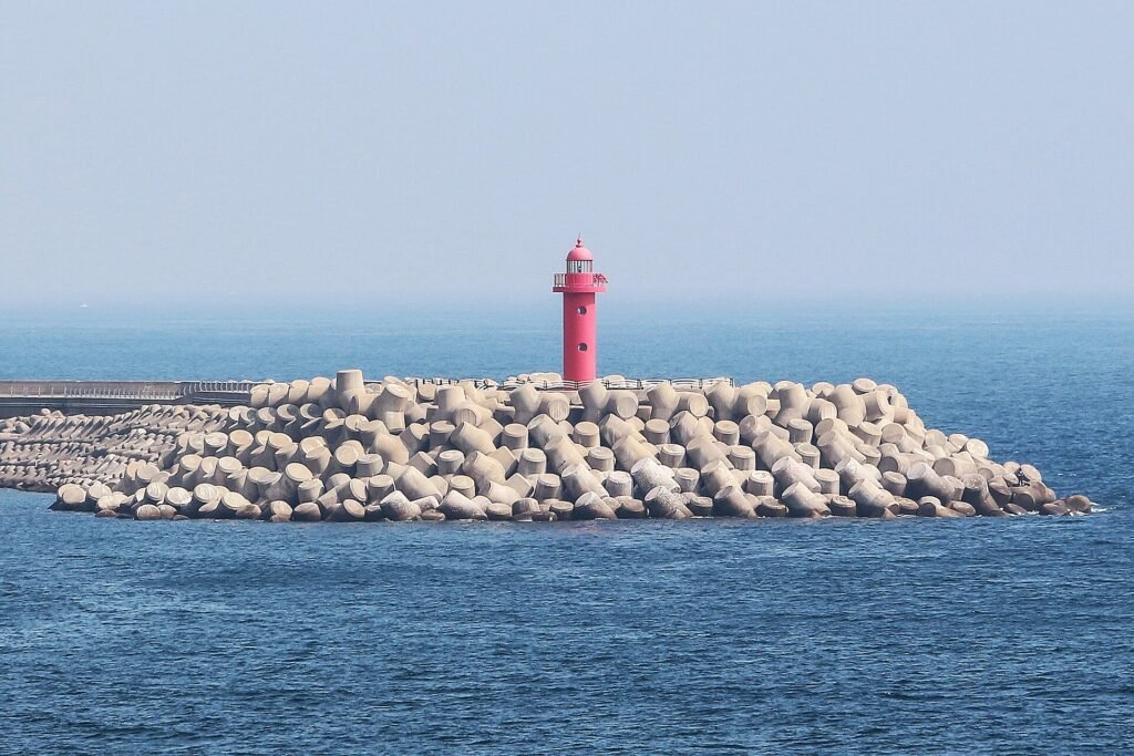 Lighthouse on Jeju Island, South Korea