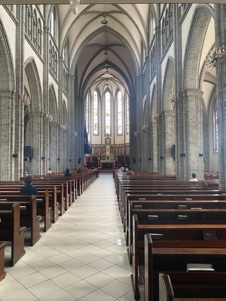 Myeongdong Cathedral in Seoul